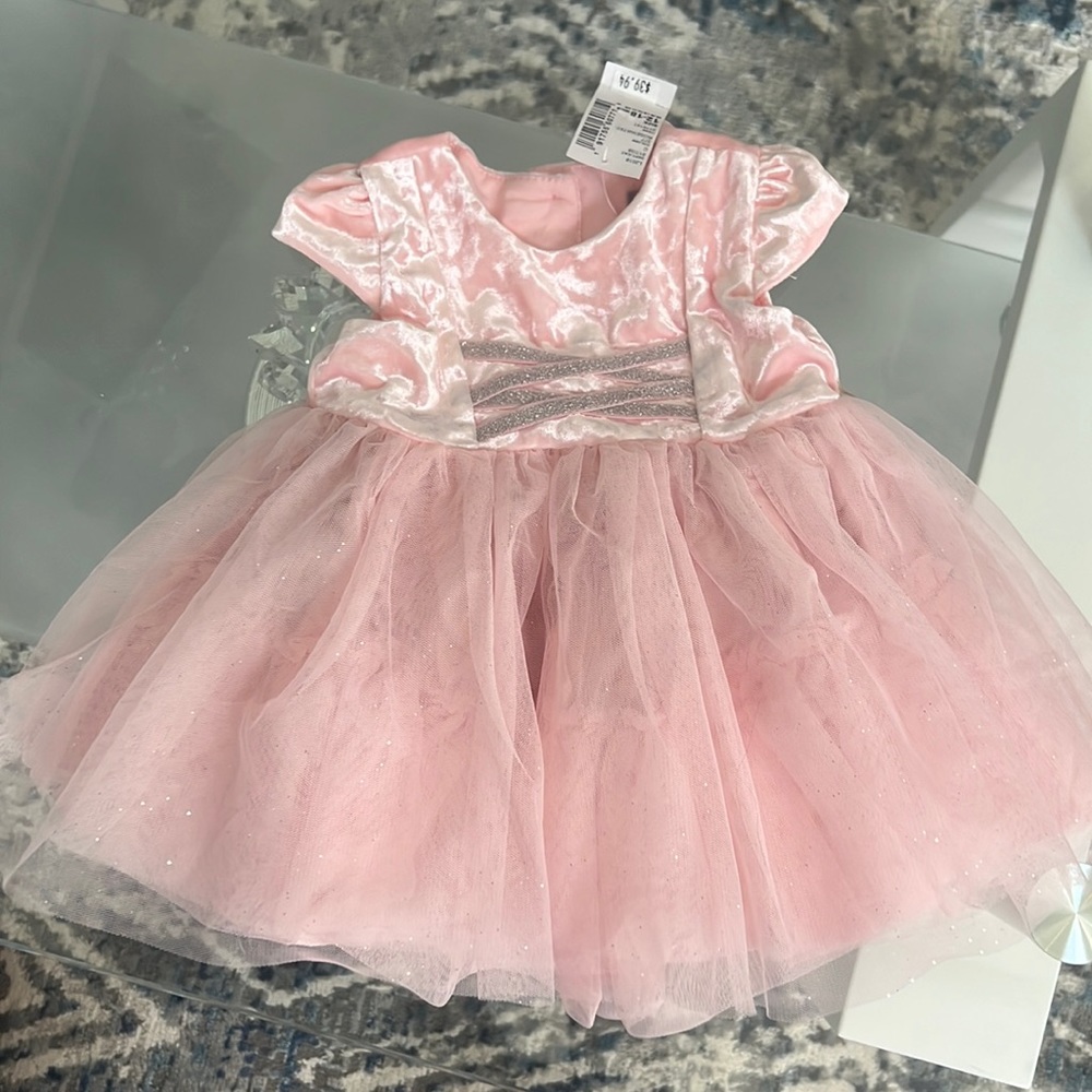 Childrens place pink baby dress